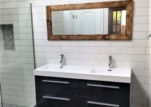 bathroom vanity mirror