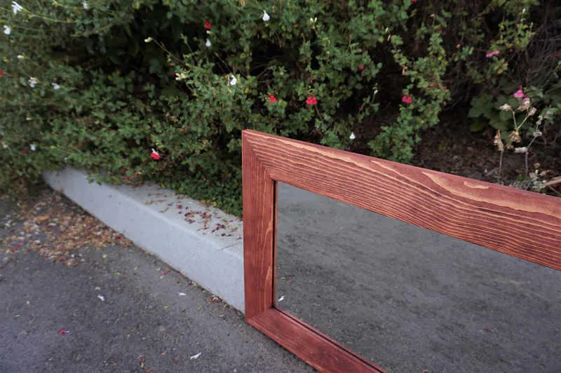 RED OAK MIRROR - Image 3