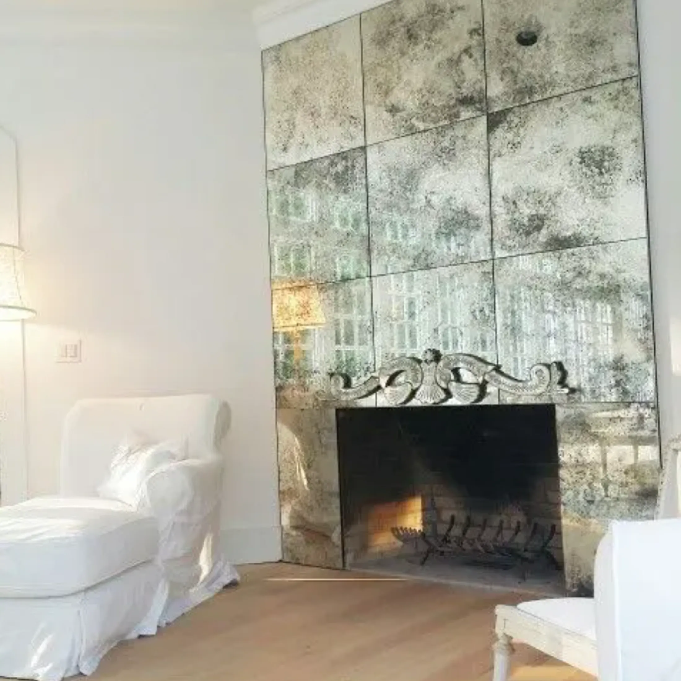 Antique mirror tiles , SAMPLE PACK \ IF YOU PLACE AN ORDER THIS AMOUNT WILL BE REFUNDED - Image 2