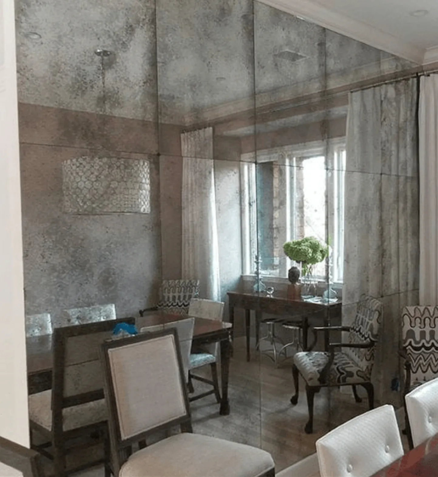 Antique mirror tiles , SAMPLE PACK \ IF YOU PLACE AN ORDER THIS AMOUNT WILL BE REFUNDED - Image 4