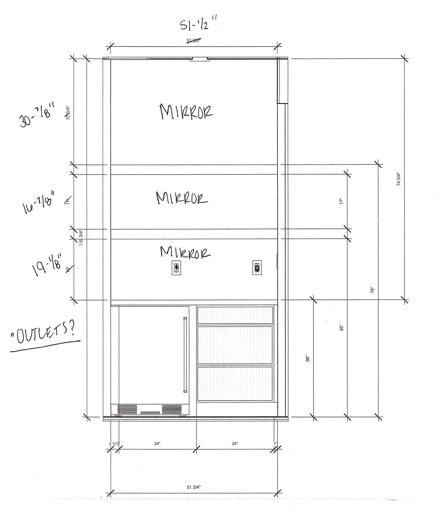Custom Antique mirror tiles 12 Units for Destin Barkley - Image 2